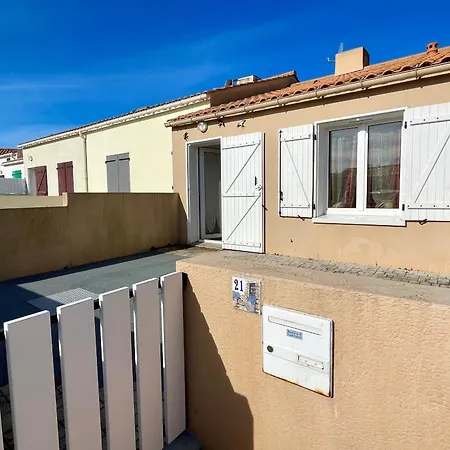 Ferienhaus Maison Cosy Type 2 Avec Patio Paisible, Proche Centre Et Commerces - 3 Couchages - Fr-1-231-322 Brétignolles-sur-Mer