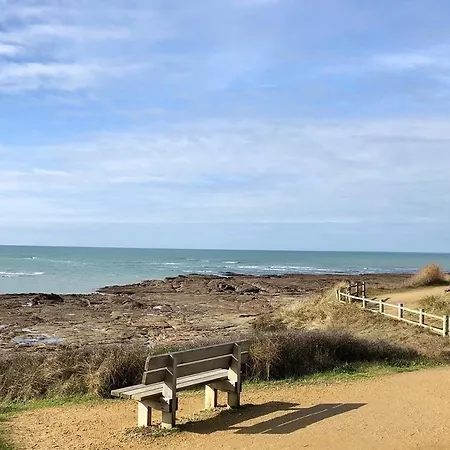 Maison Cosy Type 2 Avec Patio Paisible, Proche Centre Et Commerces - 3 Couchages - Fr-1-231-322 Brétignolles-sur-Mer