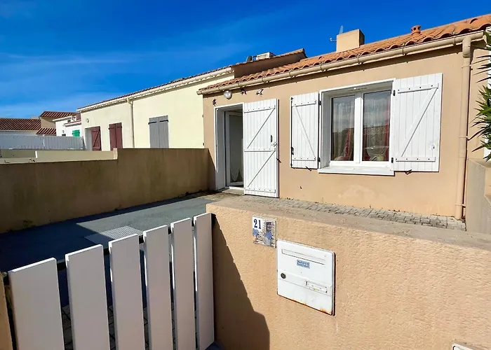 Ferienhaus Maison Cosy Type 2 Avec Patio Paisible, Proche Centre Et Commerces - 3 Couchages - Fr-1-231-322 Brétignolles-sur-Mer