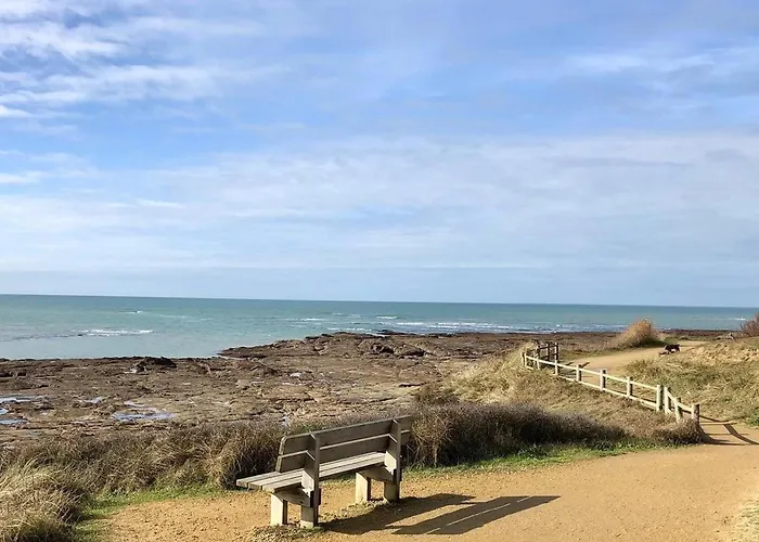 Maison Cosy Type 2 Avec Patio Paisible, Proche Centre Et Commerces - 3 Couchages - Fr-1-231-322 Brétignolles-sur-Mer