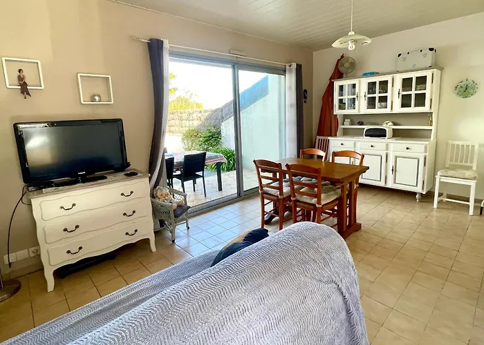 Maison Cosy Type 2 Avec Patio Paisible, Proche Centre Et Commerces - 3 Couchages - Fr-1-231-322 Brétignolles-sur-Mer